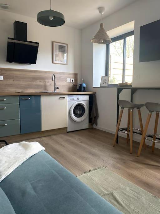Entre Ville Et Campagne Appartement Cosy Avec Parking Et Terrasse Wood Coutiches Buitenkant foto